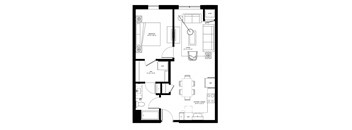 a floor plan of a home