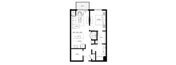 bedroom floor plan an in 2 bed 2 bath