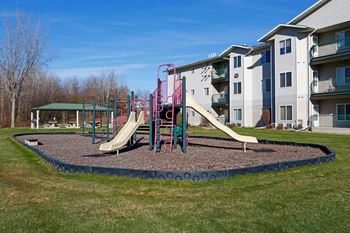 our apartments have a playground for your kids to play