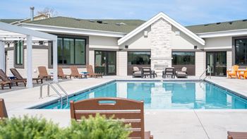the swimming pool at the resort at governors crossing