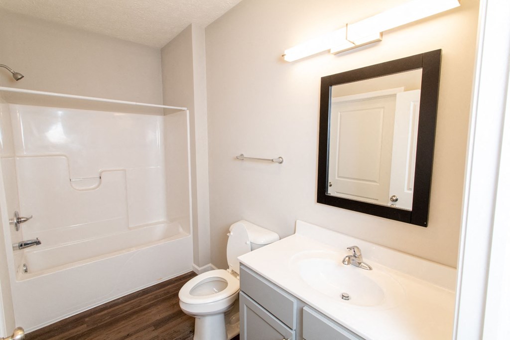 a bathroom with a sink toilet and a shower