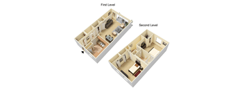 2 Bedrooms, 1.5 Bathrooms