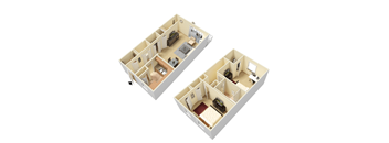 2 Bedrooms, 2.5 Bathrooms