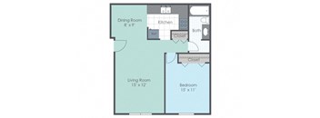 a floor plan of a house
