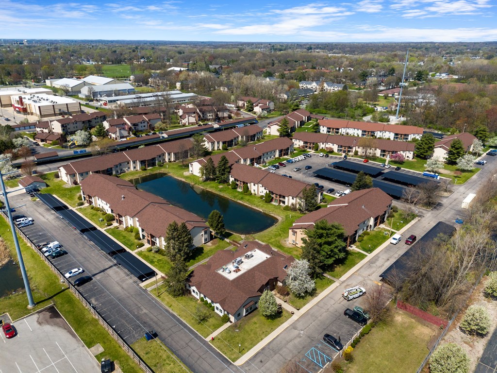 Drone View at The Element @ St Andrews, Indiana