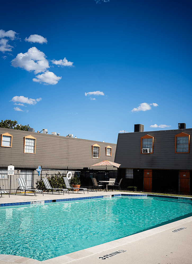 Sparkling Pool at La Bella Apartments, Fort Worth, 76116
