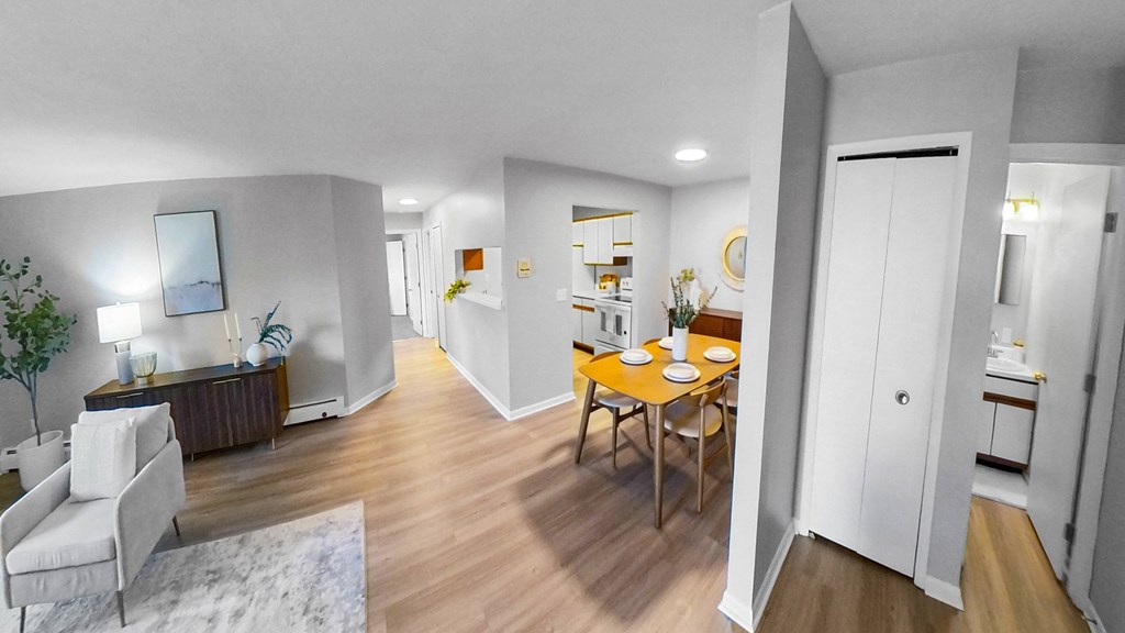 Dining And Living Area View at The Element @ St Andrews, Mishawaka, 46545