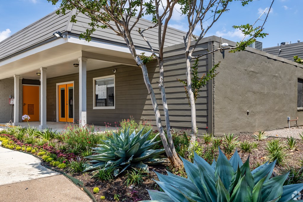 Leasing Office at La Bella Apartments, Fort Worth, Texas