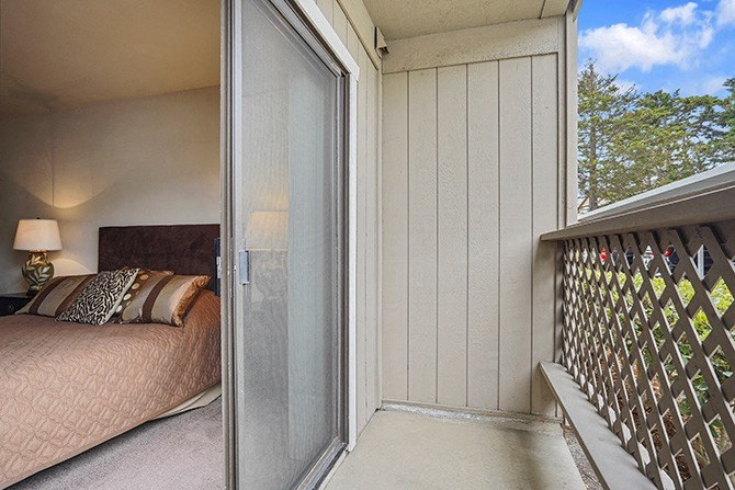 Private Apartment Balcony at Cypress Landing, California, 93907