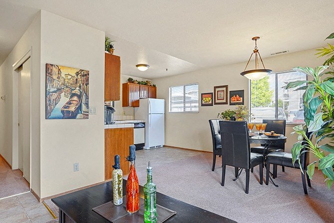 Living Room Come Dining Area at Cypress Landing, Salinas, 93907