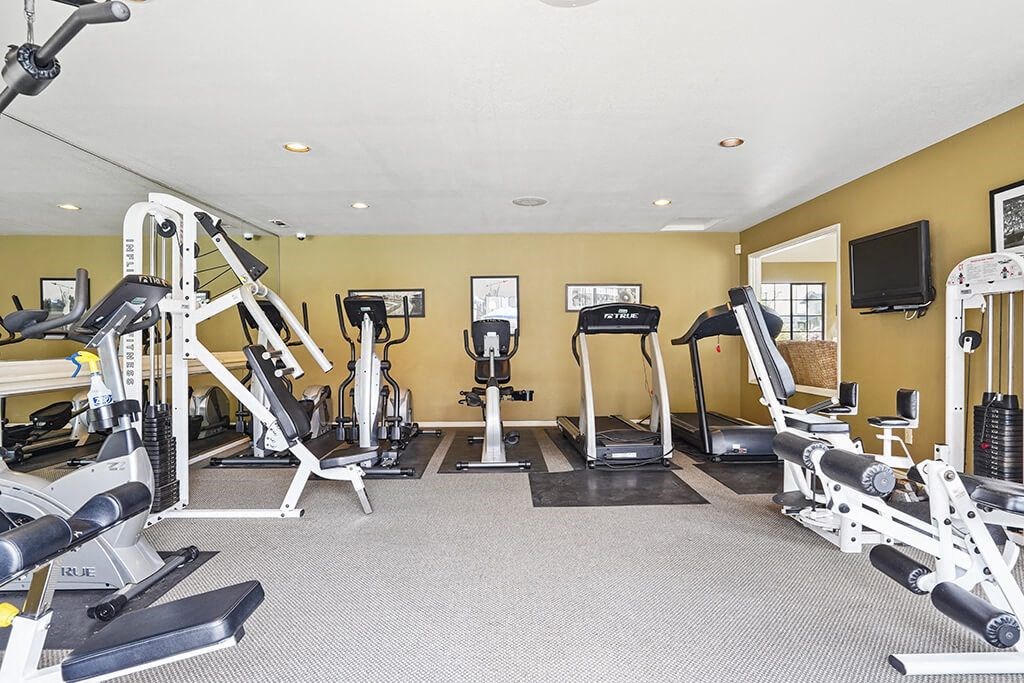 Cardio Machines In Gym at Cypress Landing, California