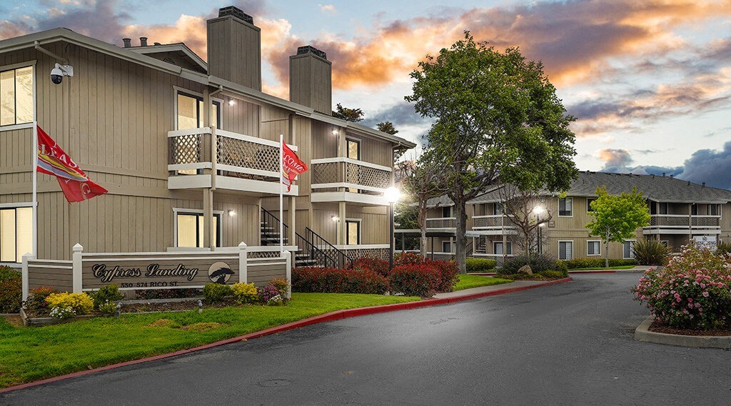 Driveway Entrance at Cypress Landing, Salinas, California