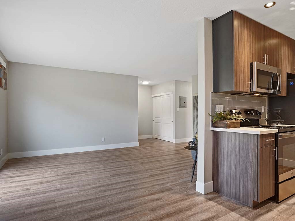 High Ceilings Living Space at Fairmont Apartments, Pacifica, CA, 94044