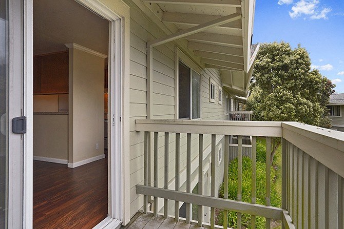 Spacious Balcony at Fairmont Apartments, Pacifica, CA, 94044