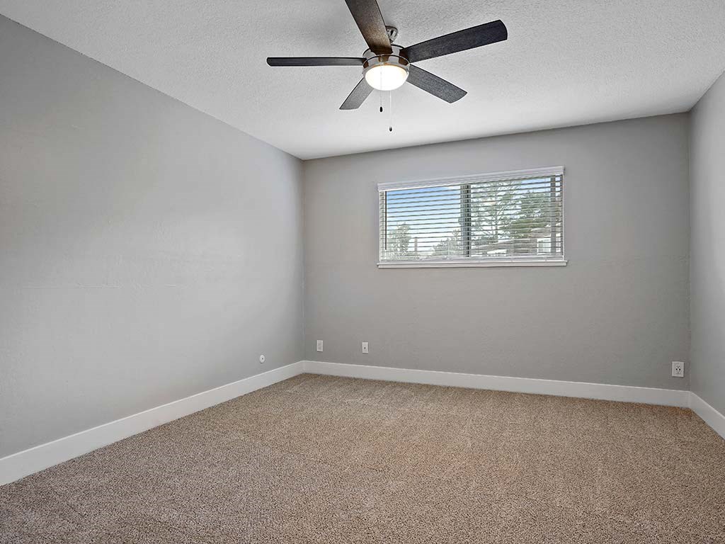 Carpeted Living Area at Fairmont Apartments, Pacifica, California