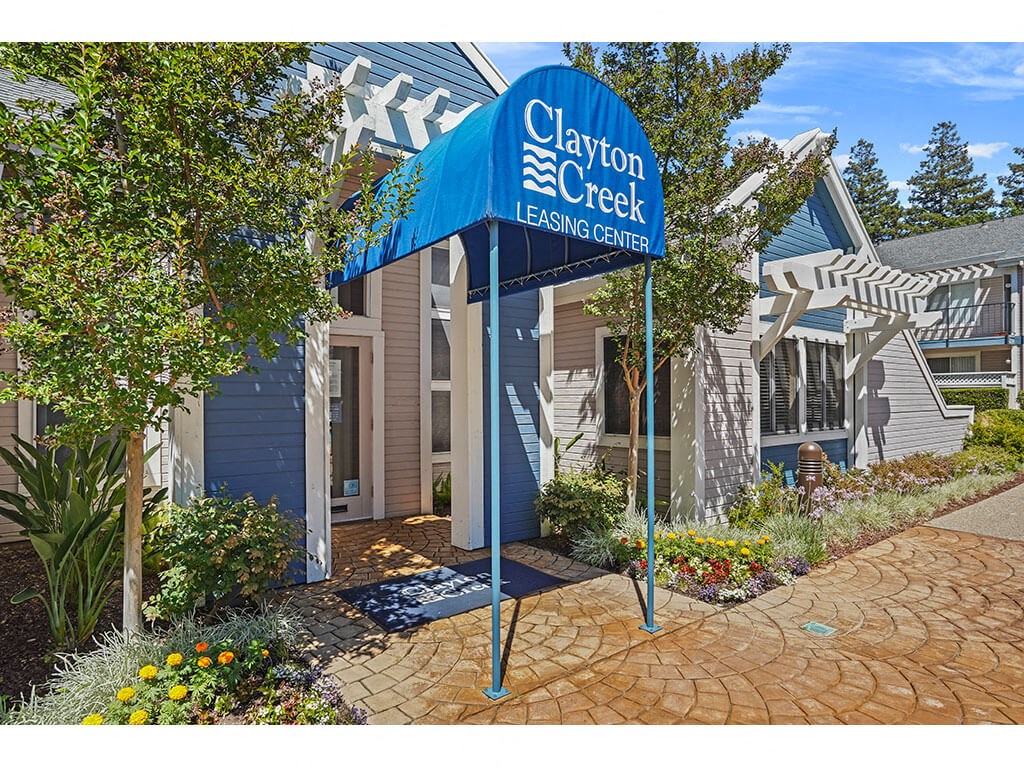 Leasing Center at Clayton Creek Apartments, Concord, California