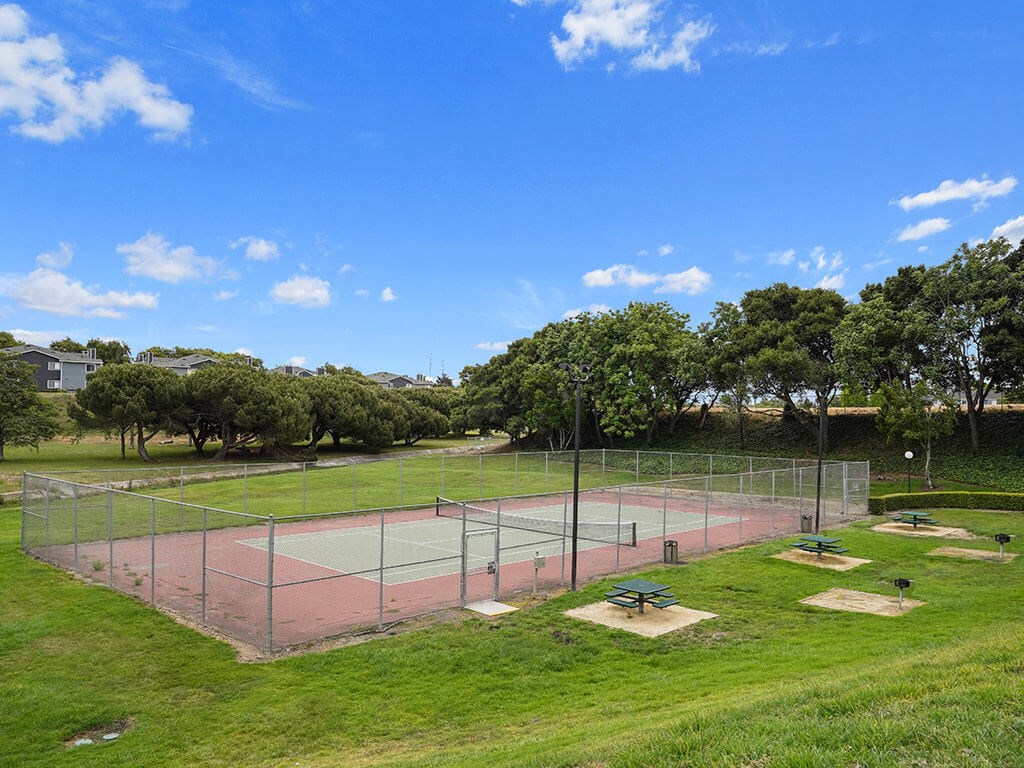 Tennis Court at Cypress Landing, California