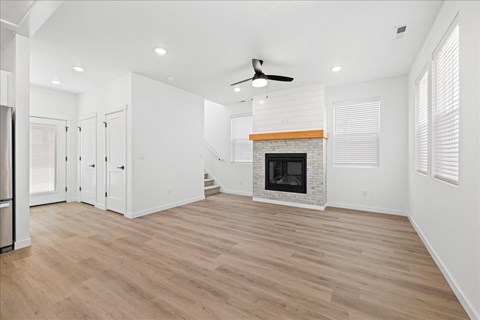 Fireplace Living at Alante Homes at Spring Run, Caldwell, ID, 83607