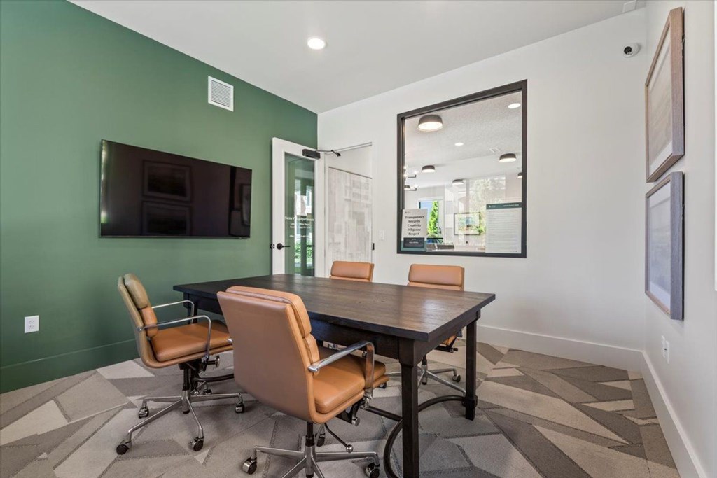 Meeting Area at Siena Villas Apartments, Orem, Utah