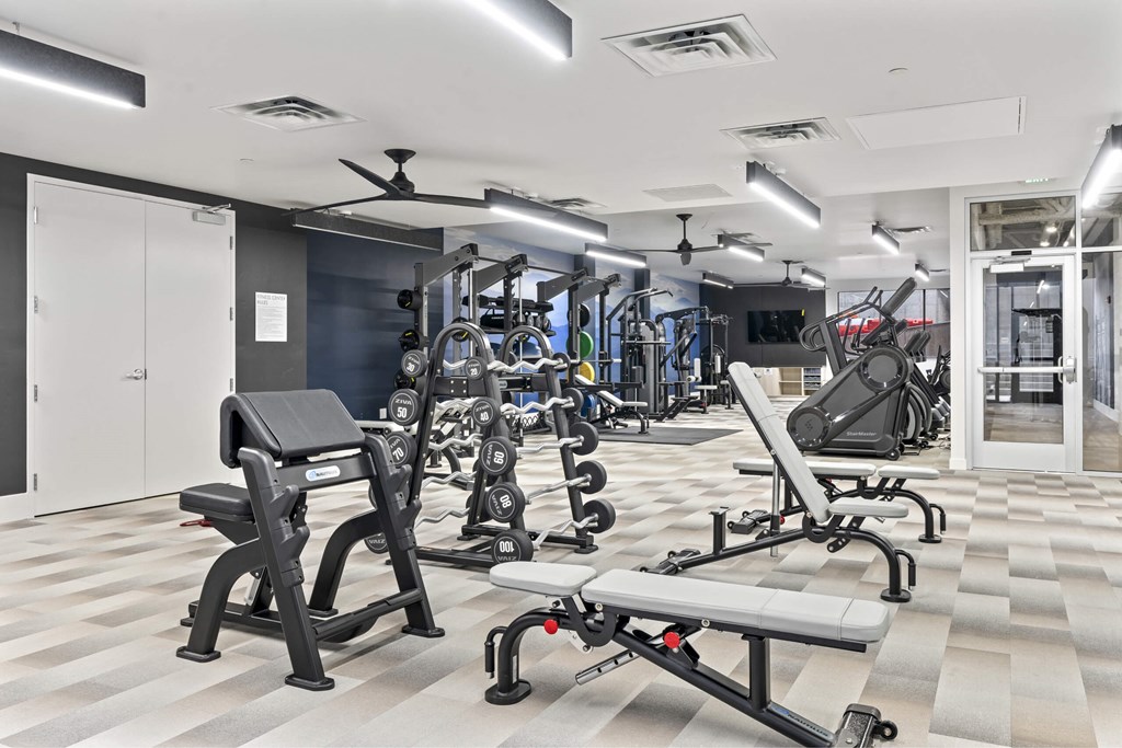 Large Fitness Center at Brickside Heights, Millcreek, Utah
