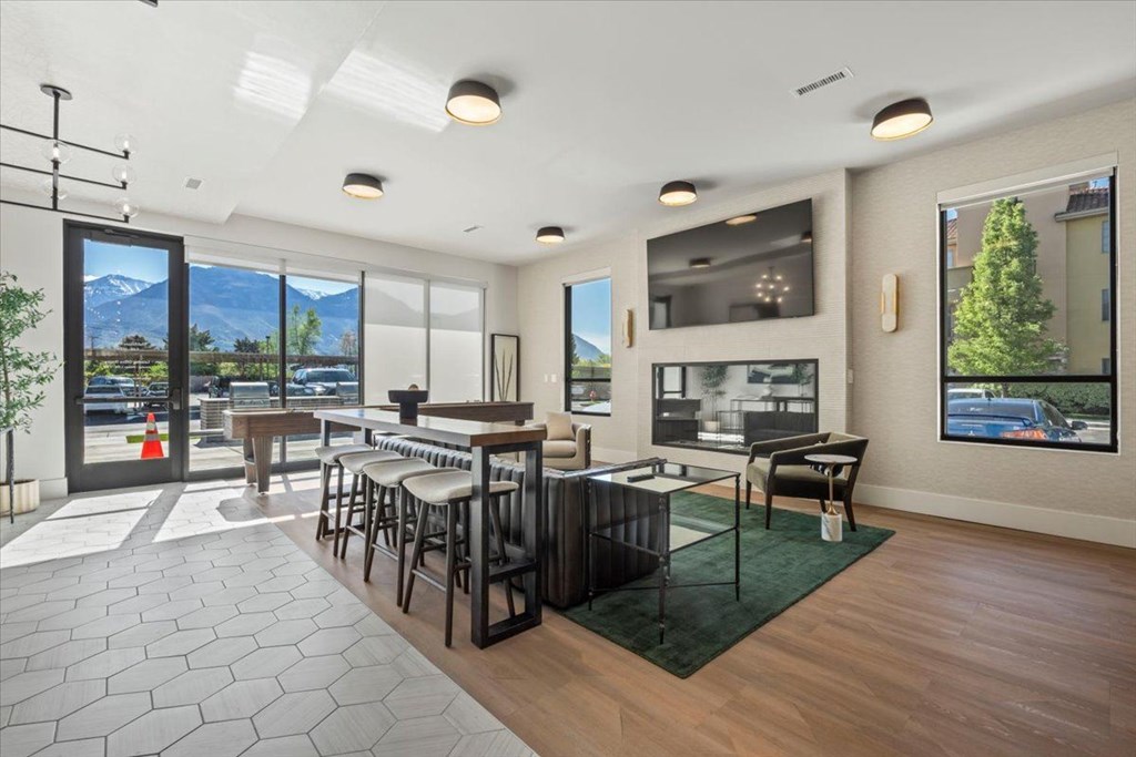 Lounge With TV at Siena Villas Apartments, Orem, 84097