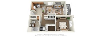 1 Bedroom 1 Bathroom