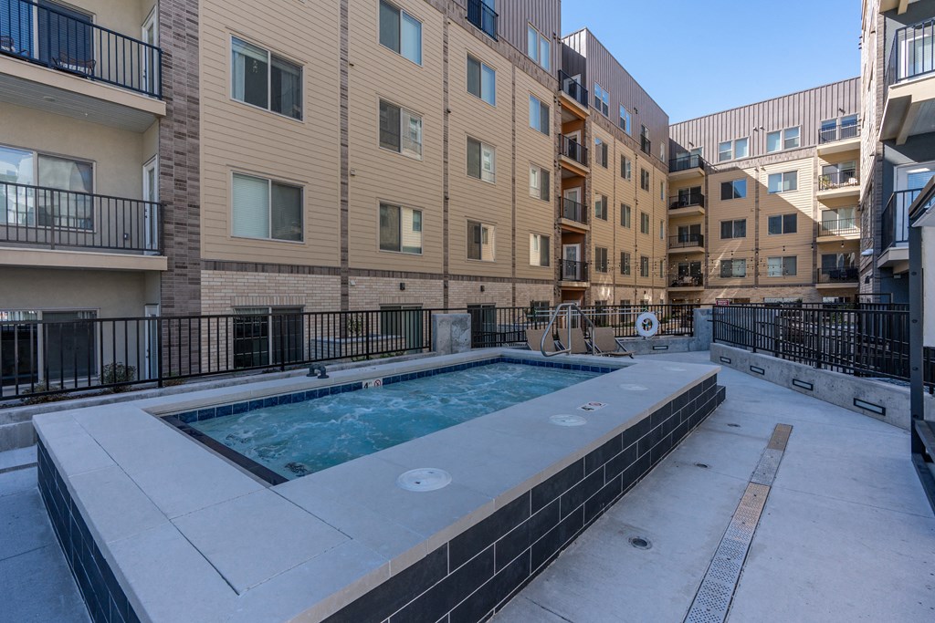 hot tub at The Revival, Salt Lake City, 84101