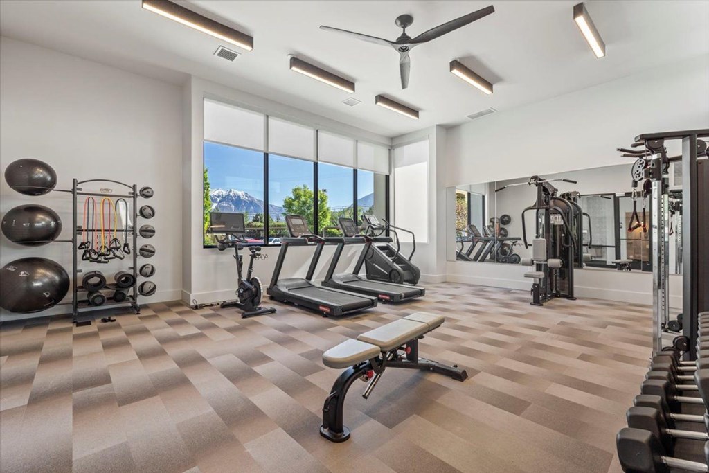 Fitness Center at Siena Villas Apartments, Utah
