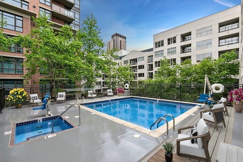 Swimming Pool at AVIA on Pike Street, Seattle, WA, 98101