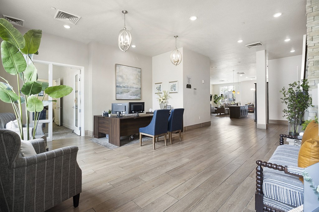 community living room at 200 City View, Provo, UT, 84601