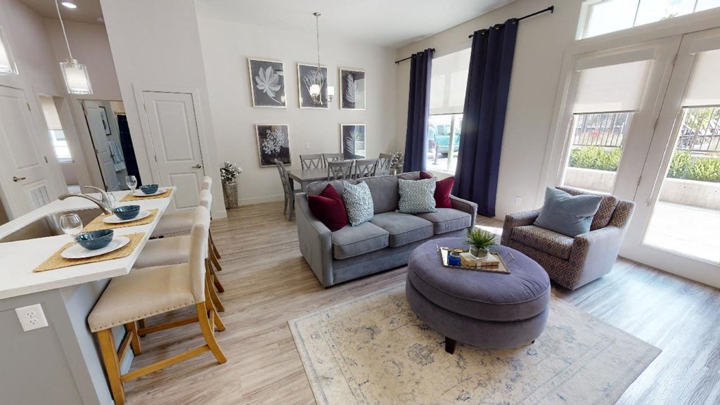 Living And Kitchen at 200 City View, Provo