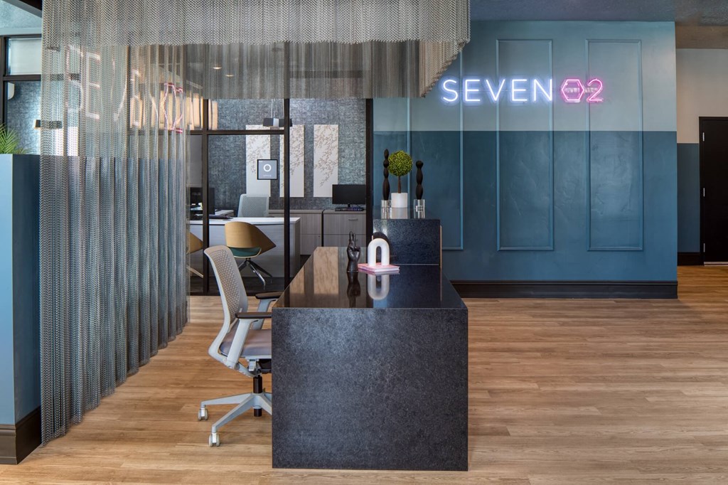 Reception And Lobby at SevenO2 Main Apartments, Utah, 84101
