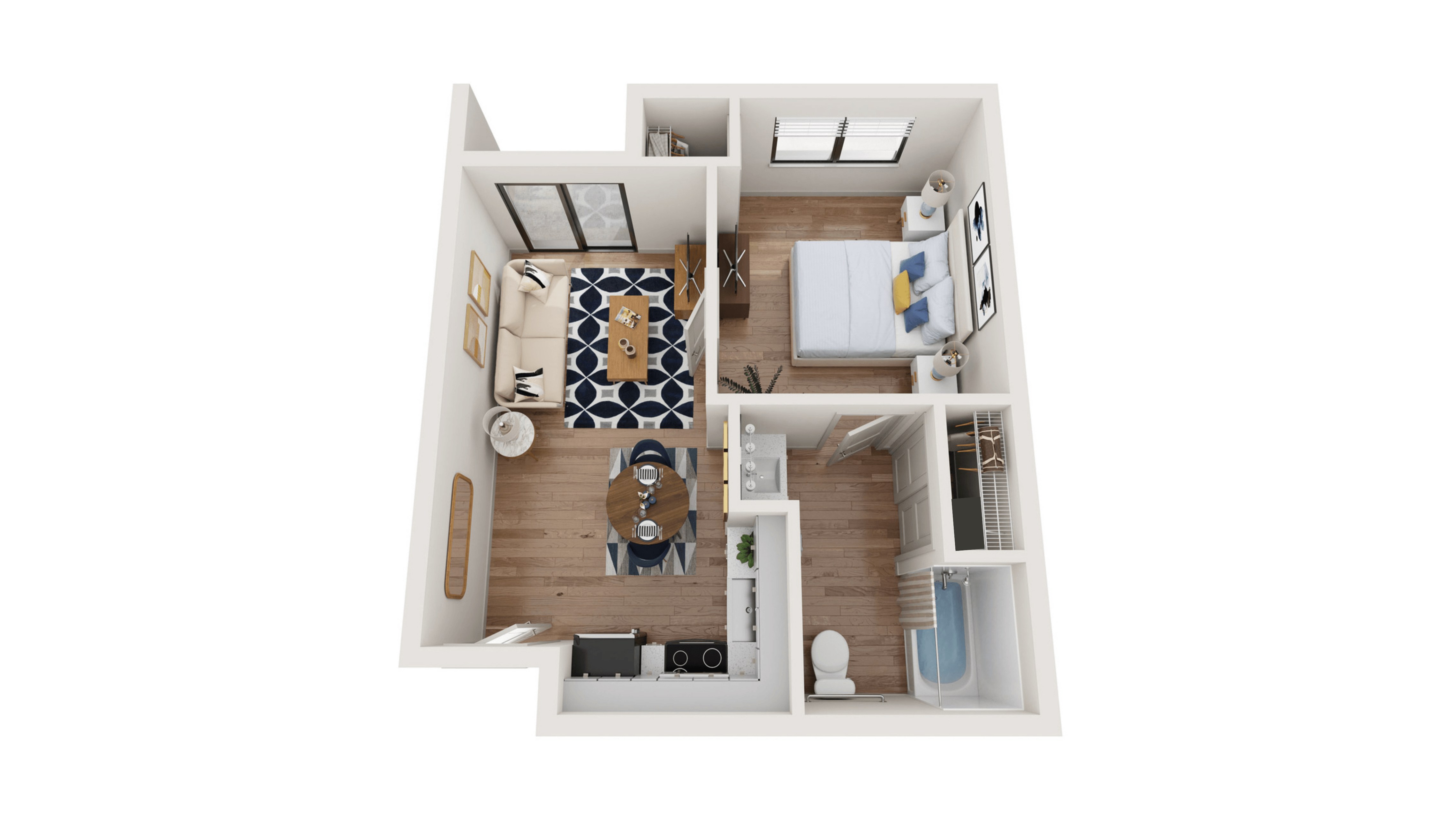 Avia Victors Way 1 Bed 1 Bath at AVIA Lofts on Victors Way, Ann Arbor, MI, Michigan , 48108