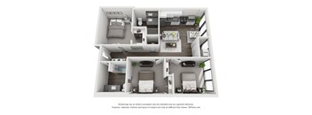 3 Bedroom, 2 Bathroom