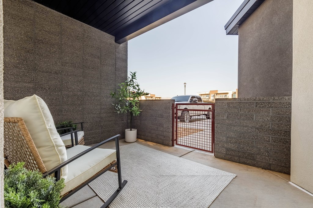 Outdoor Patio at The Vue At Desert Color, St. George, Utah