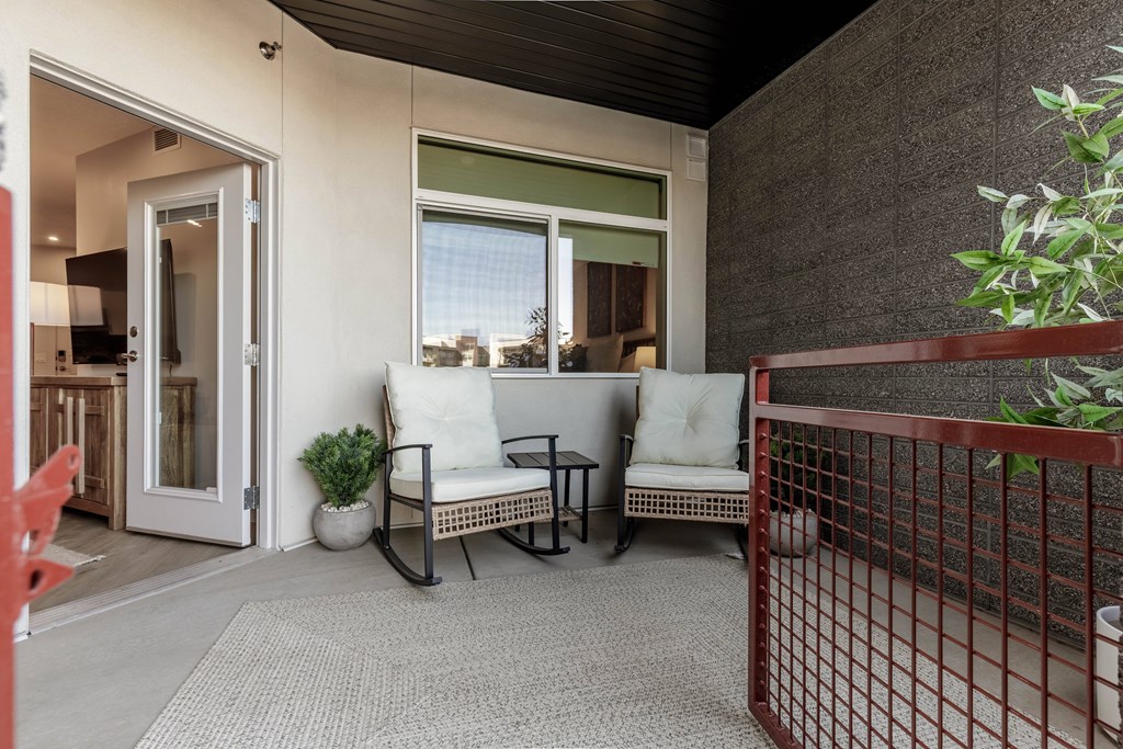 Porch Patio at The Vue At Desert Color, Utah, 84790