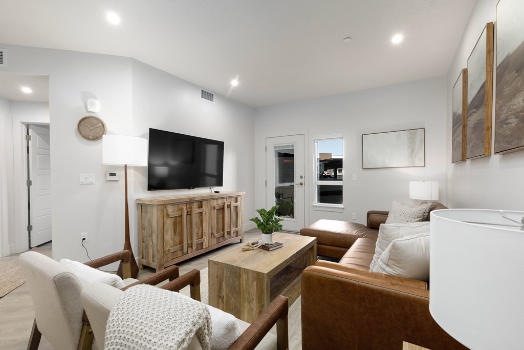 Modern Living Area at The Vue At Desert Color, St. George, Utah