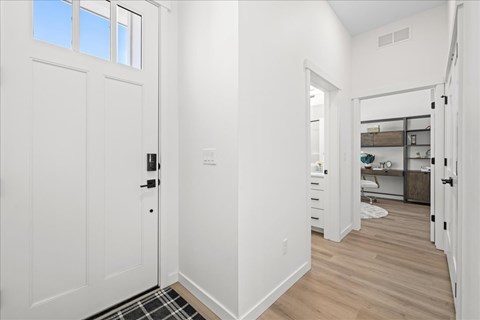 Hallway at Alante Homes at Spring Run, Idaho