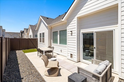 Outdoor Patio at Alante Homes at Spring Run, Caldwell
