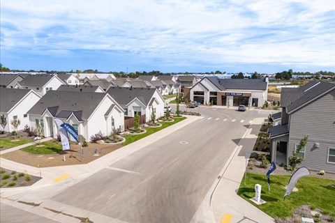 Aerial Street View at Alante Homes at Spring Run, Caldwell