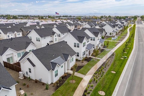 Aerial Exterior View at Alante Homes at Spring Run, Idaho