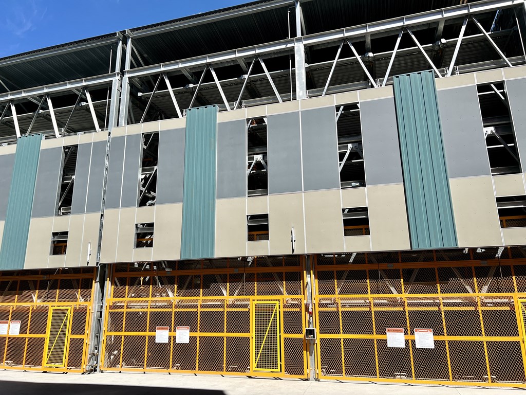 Parking at Paperbox Lofts, Salt Lake City, Utah