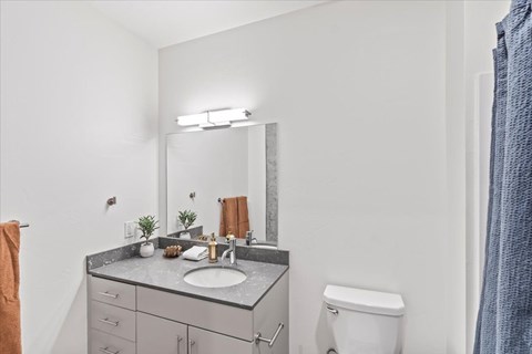 Vanity Lights at Paperbox Lofts, Utah