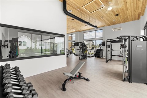 Fitness Center at Alante Homes at Spring Run, Caldwell
