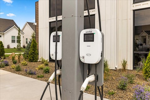 Two electric vehicle charging stations  at Alante Homes at Spring Run, Caldwell, 83607