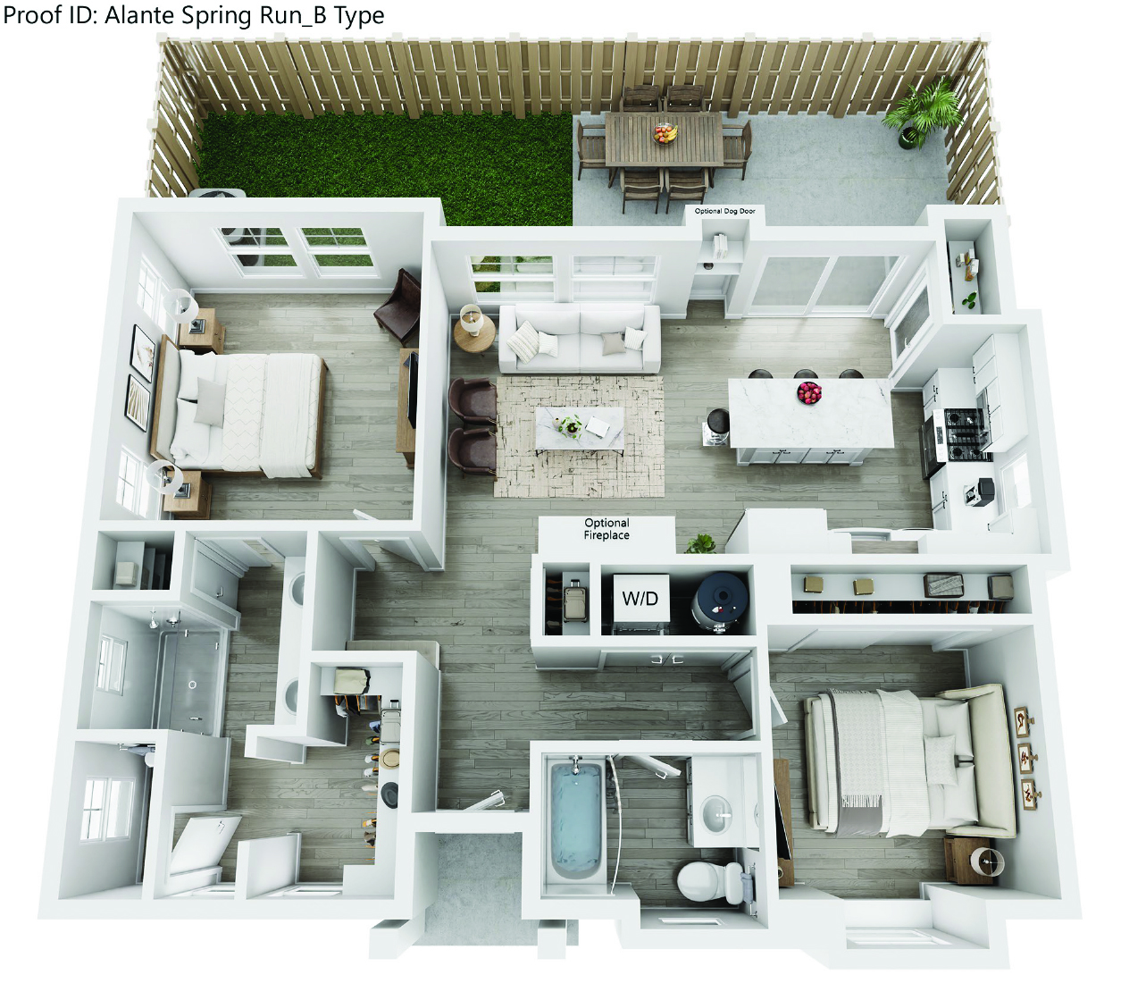 Floor Plan-Chapelle at Alante Homes at Spring Run, Caldwell, Id