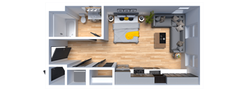 Astria Floor Plan at Solhavn Apartments, American Fork, 84003
