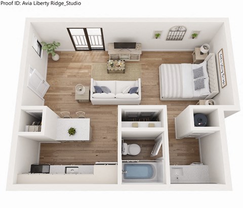 8365 Dix Ellis Trail Studio-2 Beds Apartment for Rent - Photo Gallery 22