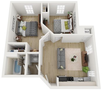 703 North Shore Drive Studio-2 Beds Apartment for Rent - Photo Gallery 5