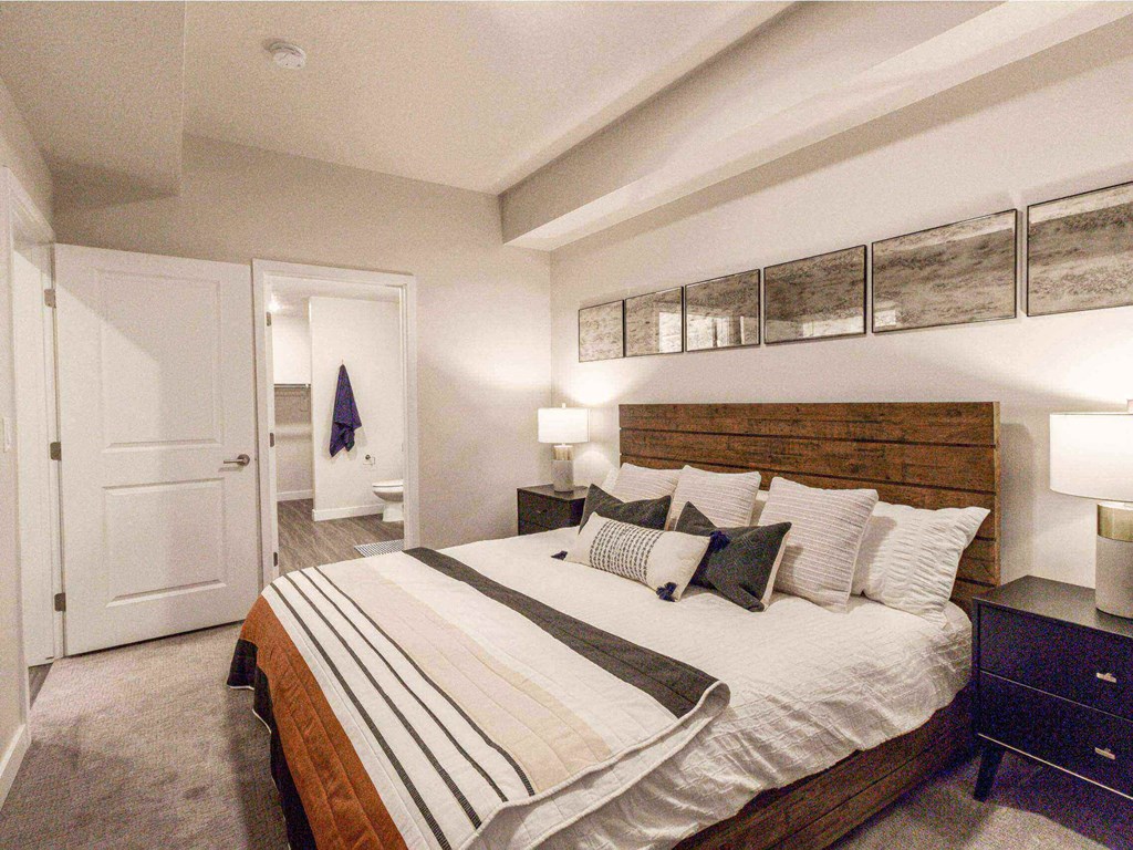 Bedroom at The Flats at Riverwoods, Provo, UT, 84604